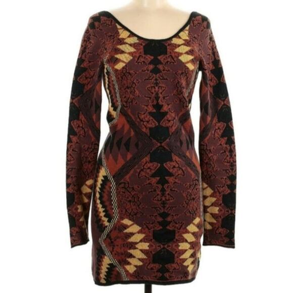 Free People Huntress Of Man Sweater Dress - Picture 1 of 7